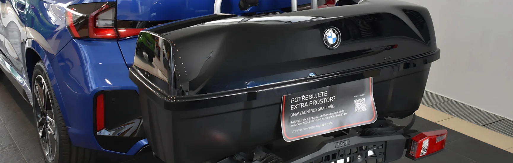 ORIGINÁLNÍ ZADNÍ BOX BMW.