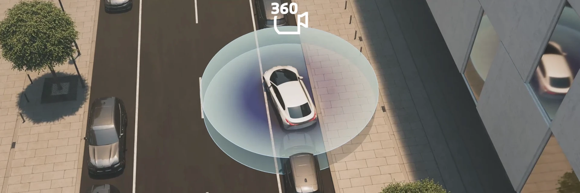 360° přehled o vašem okolí.