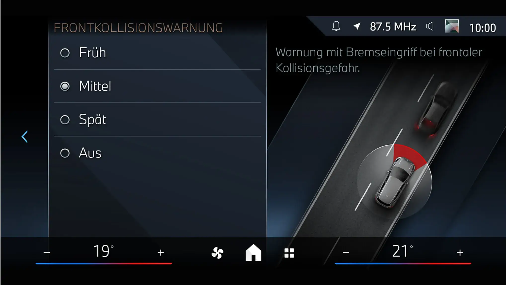 Příprava pro asistenční systém Driving Assistant Plus