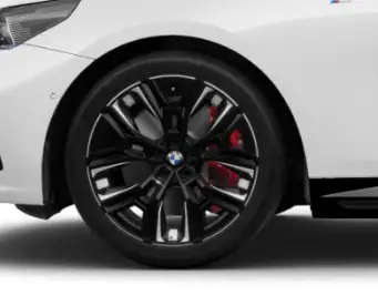 20 M aerodynamická kola z lehké slitiny 940 M Bicolour Jet Black s kombinovanými sportovními pneumatikami