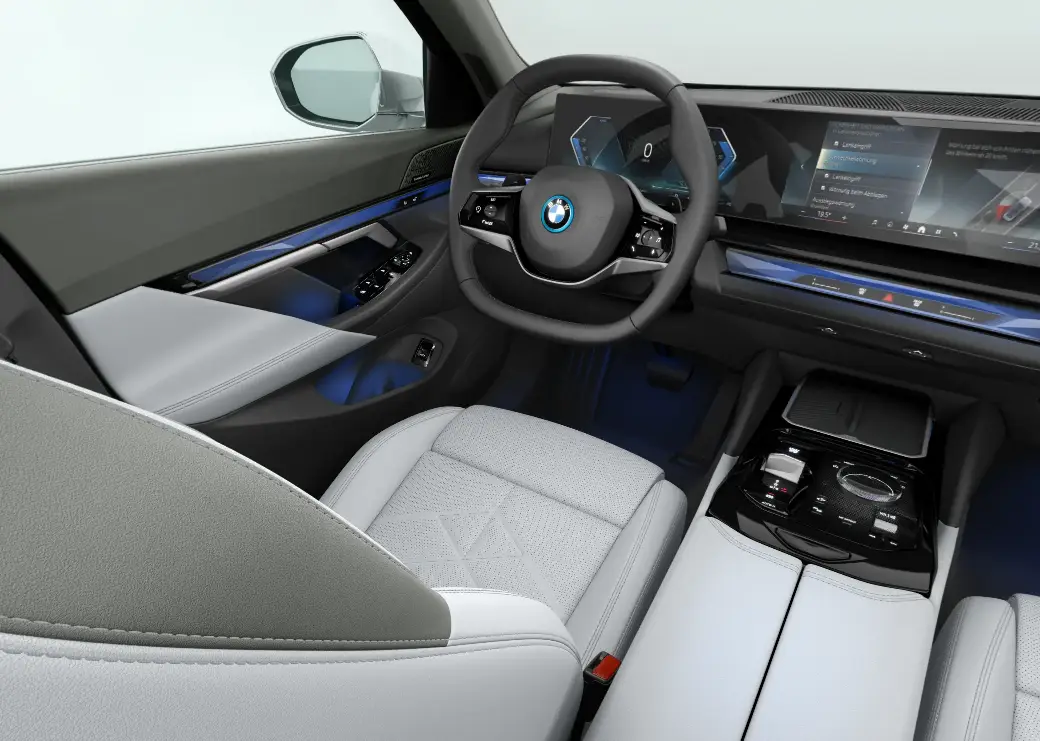 BMW Individual kůže Merino Silverstone II / Atlas Grey (šedá / šedá)