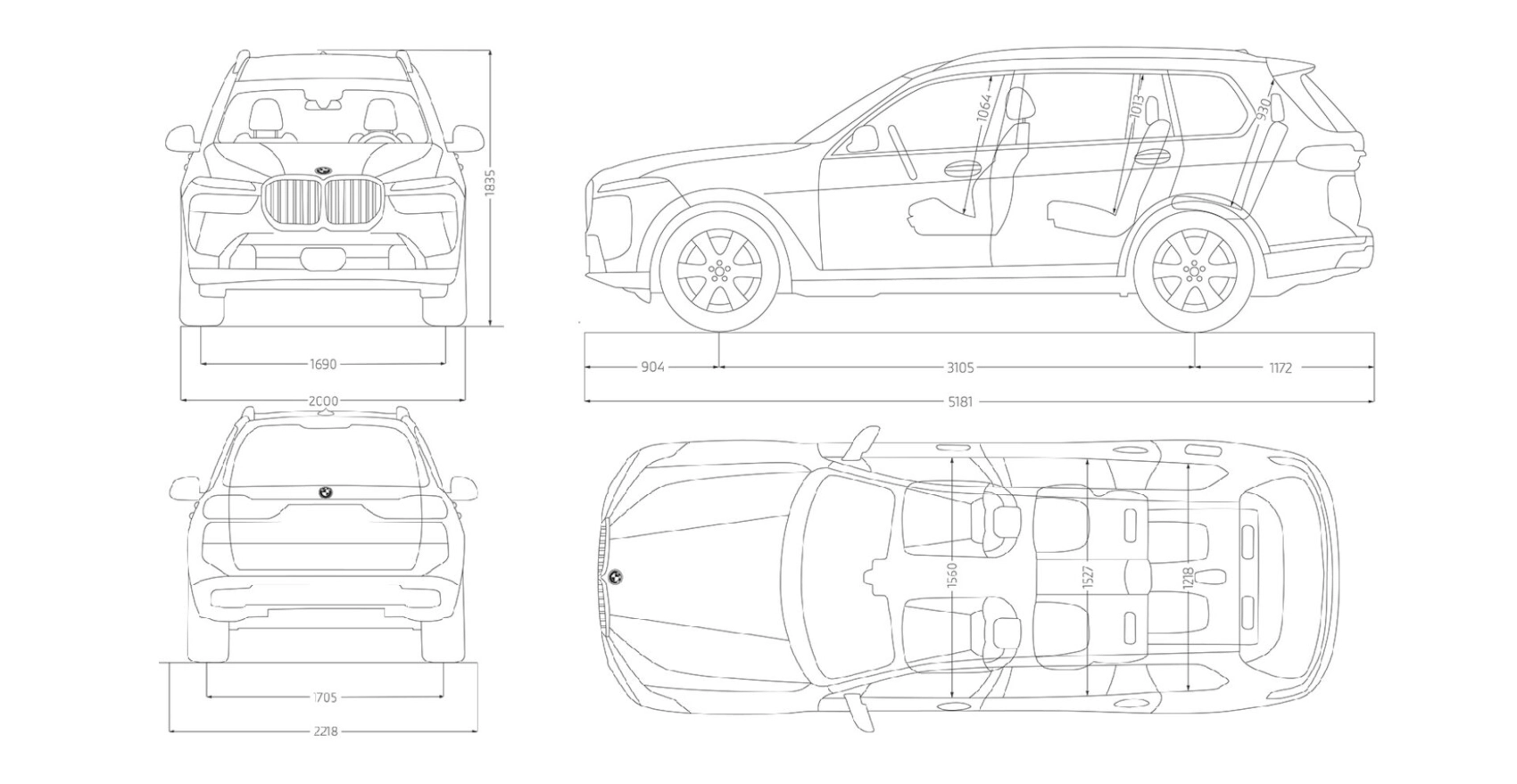 BMW X7 M50d
