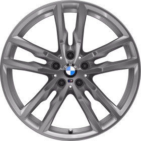 19 M kola z lehké slitiny Double-spoke 698 M,Bicolour Ferric Grey