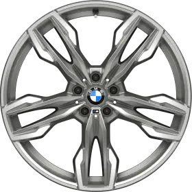 21 M kola z lehké slitiny Double-spoke 718 M,Bicolour Cerium Grey