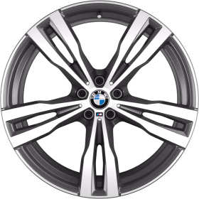 21 M kola z lehké slitiny Double-spoke 754 M, Bicolour, Runflat,Orbit Grey