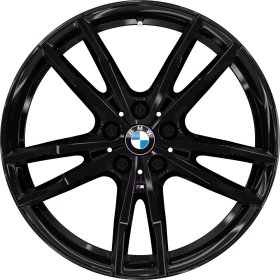 19 M kola z lehké slitiny Double-spoke 791 M,Runflat,Jet Black